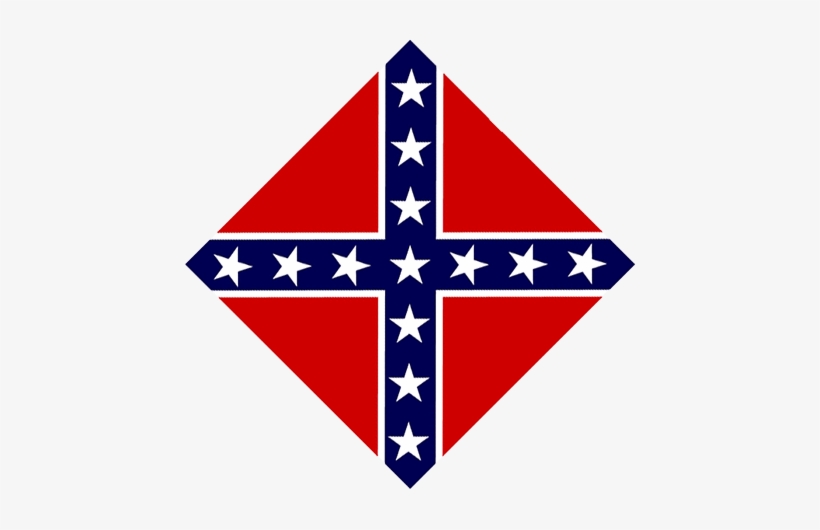 Rebel-flag - Confederate Flag, transparent png