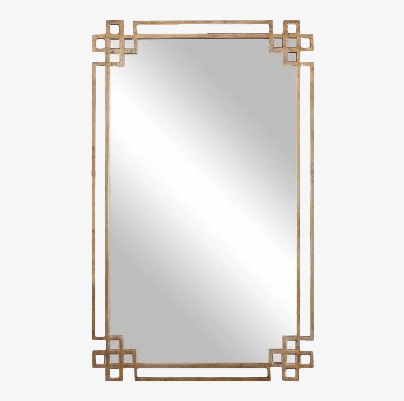Uttermost Devoll Antique Gold Mirror - Architecture, transparent png