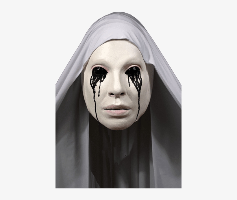 Trick Or Treat Studios - American Horror Story Asylum Nun Mask For Adults, transparent png