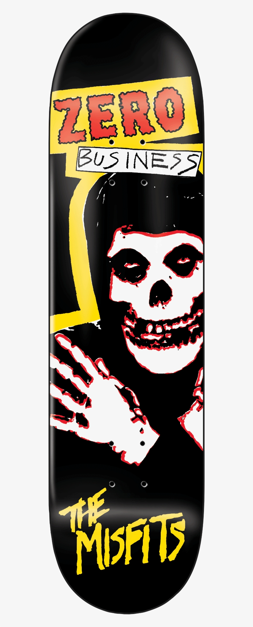 Zero Business - Misfits Horror Business - Yellow Vinyl - P/s + Inserts, transparent png