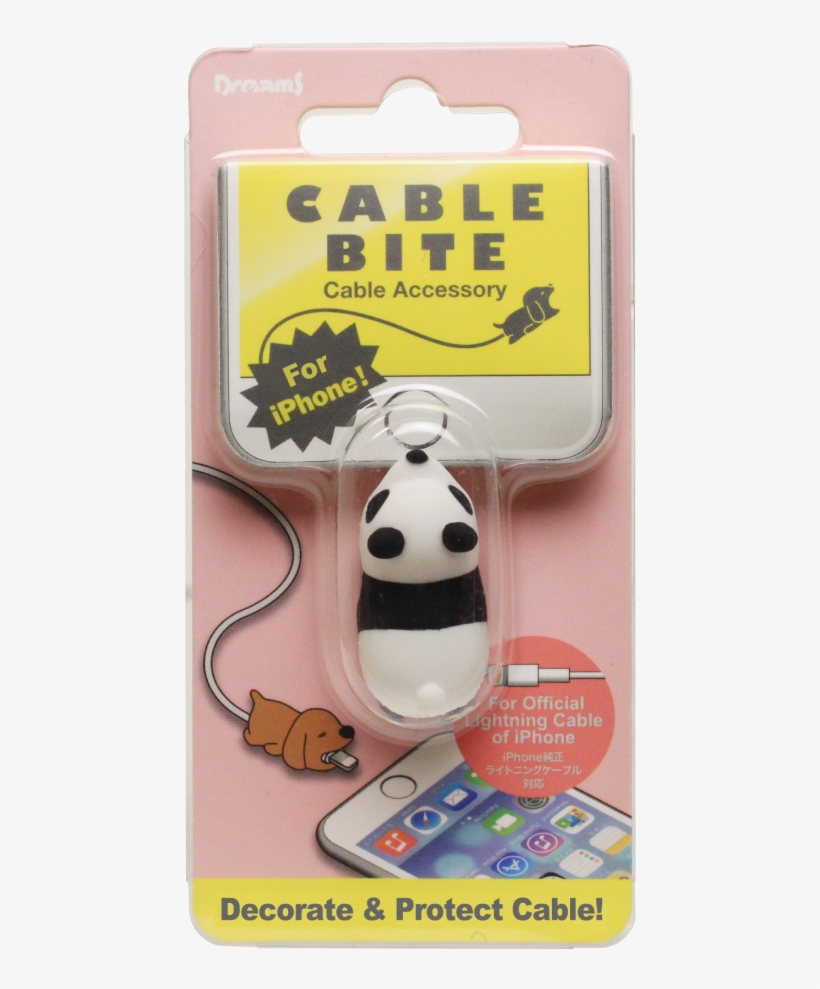 Callm New Cute Dinosaur Hippo Cable Bite For Iphone - Cable Bite Cat, transparent png