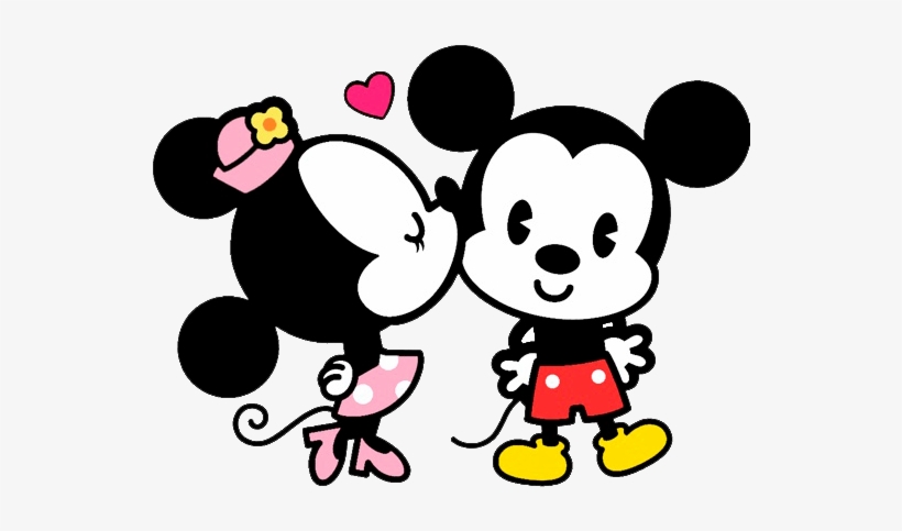 Mickey & Minnie Mouse - Disney Cuties, transparent png