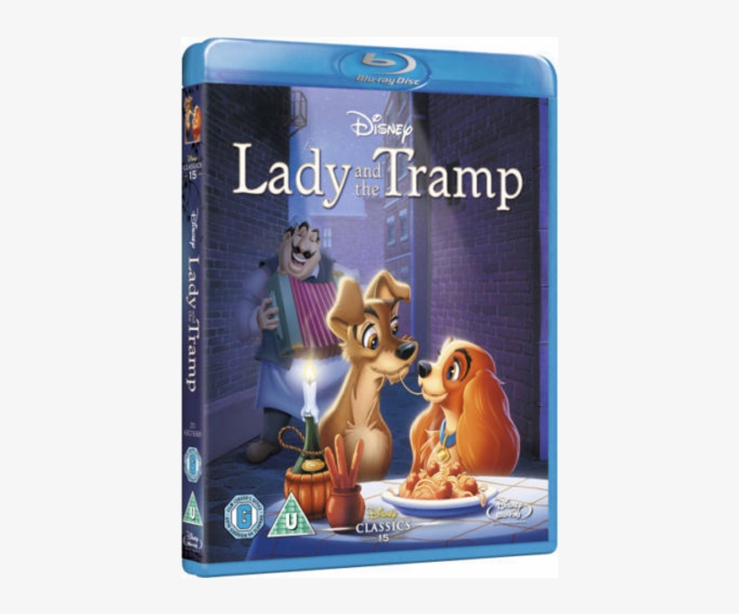 Disney's Lady And The Tramp - Disney Lady & The Tramp Blu-ray, transparent png