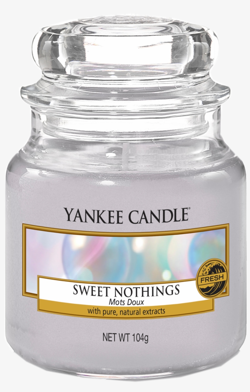 Mots Doux Bougie Petite Jar Yankee Candle - Sweet Nothings Yankee Candle, transparent png