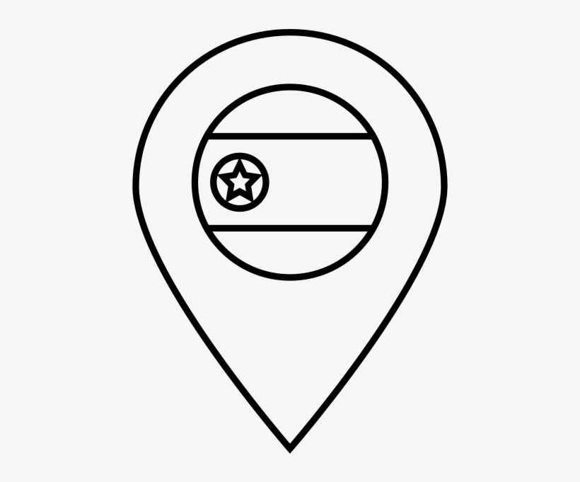 North Korea Flag Rubber Stamp - World Icon Png, transparent png