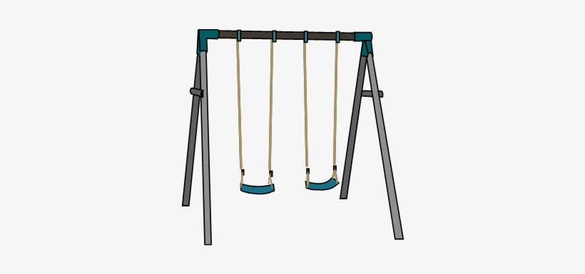 Swing Set - Swingset Png, transparent png