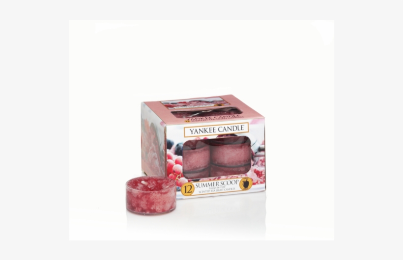 Yankee Candle Tea Lights - Yankee Candle Summer Scoop Tea Lights Box, transparent png