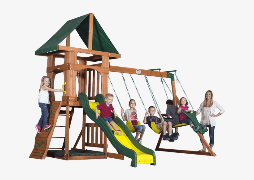Backyard Discovery - Wood Swing Baby Sets, transparent png