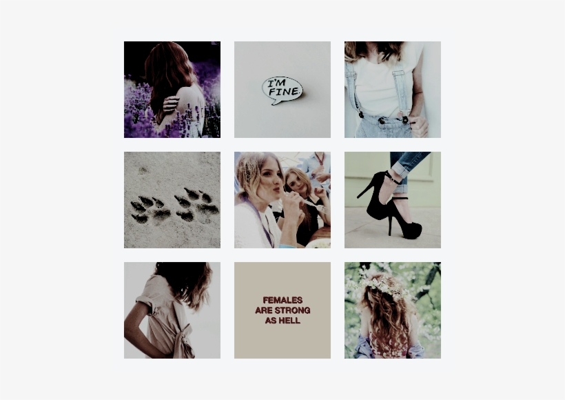 Malydia Lydia Martin Aesthetic Malia Tate Aesthetic - Females Are Strong As Hell Note Cards, transparent png