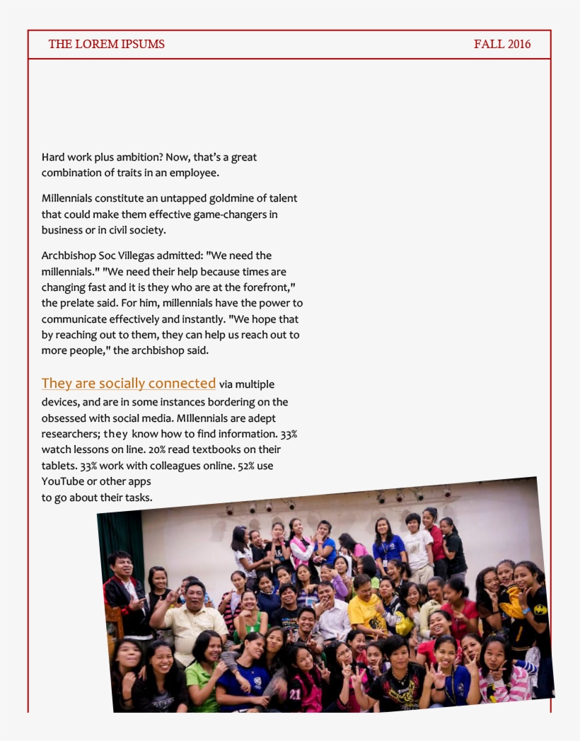 Kim The Filipino Millennial Part 1 - Crowd, transparent png