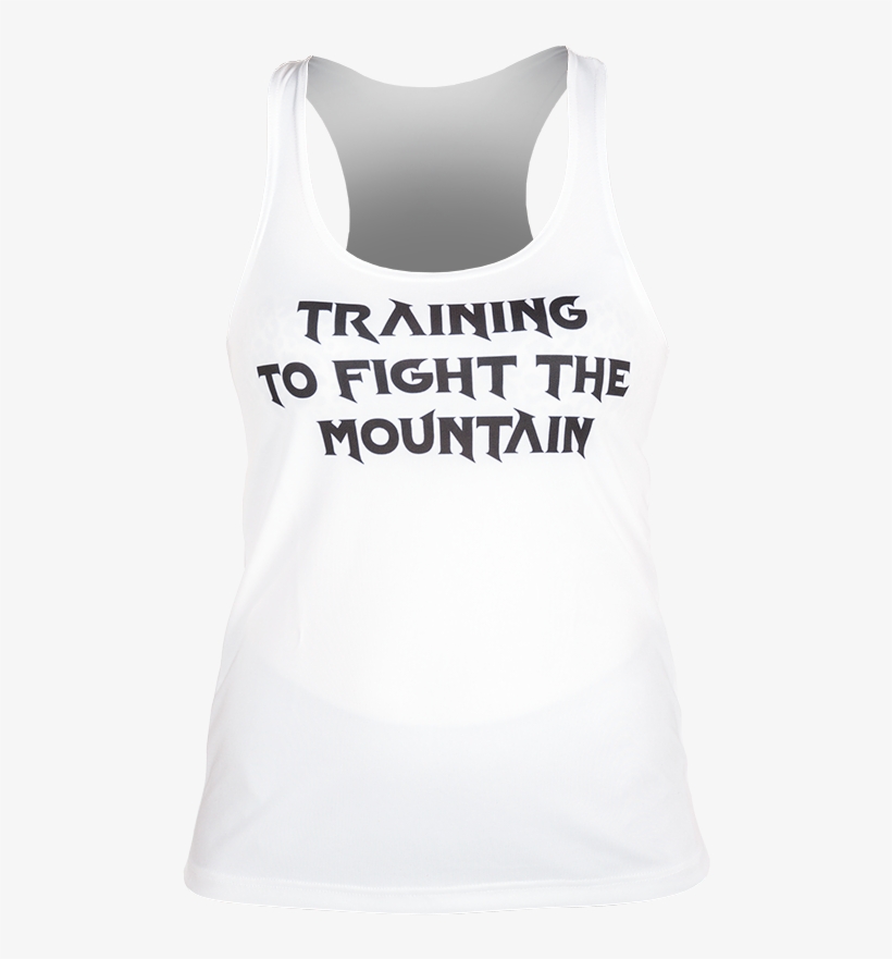 Ladys Tank Top White - Active Tank, transparent png