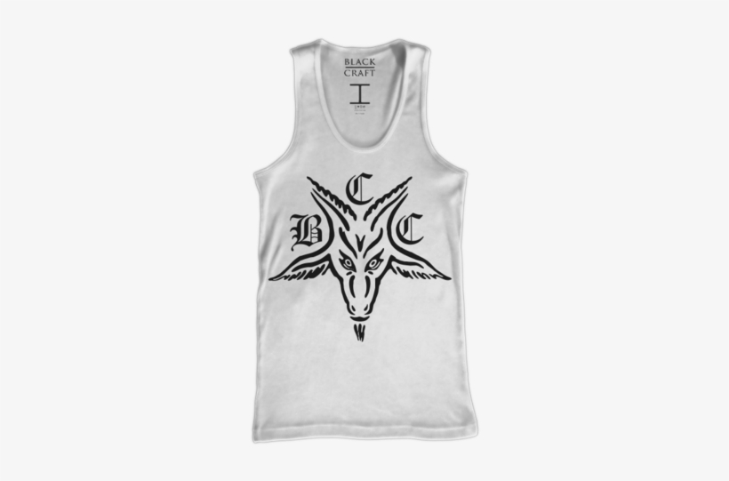White Tank Top - Old English, transparent png