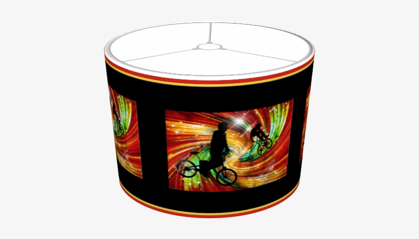 Bmxers In Red And Orange Grunge Swirls - Throw Blanket, transparent png