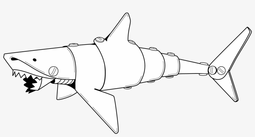 Shark & Diver - Shark, transparent png