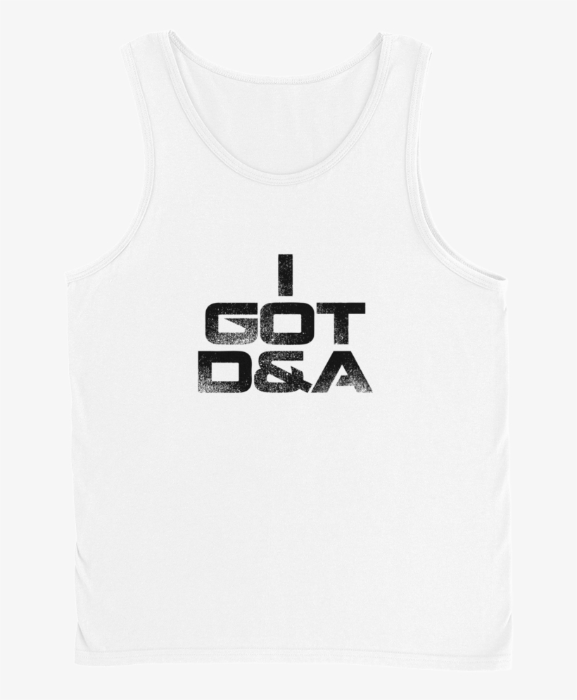 I Got D&a White Tank Top - Active Tank, transparent png
