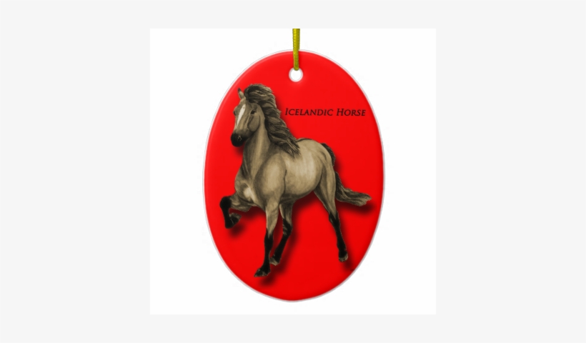 Vintage Icelandic Double-sided Oval Ceramic Christmas - Feuer Und Eis Karte, transparent png