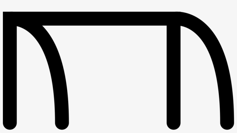 Football Goal Outline, transparent png