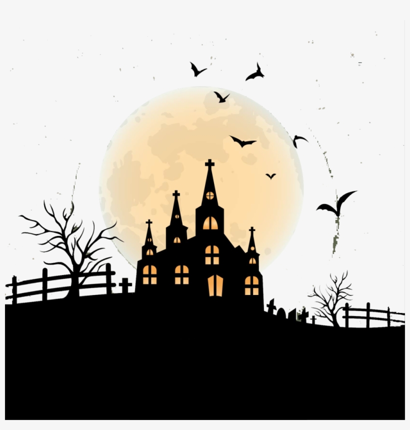 Halloween Vector Png Download - Twisted Envy Haunted Mansion On The Hill Novelty Mug, transparent png