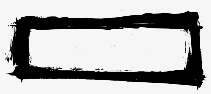 8 Grunge Rectangle Frame Banner - Rectangle Frame Png, transparent png