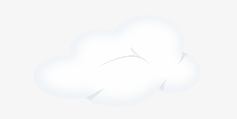Cloud - White Cloud Vector Png, transparent png