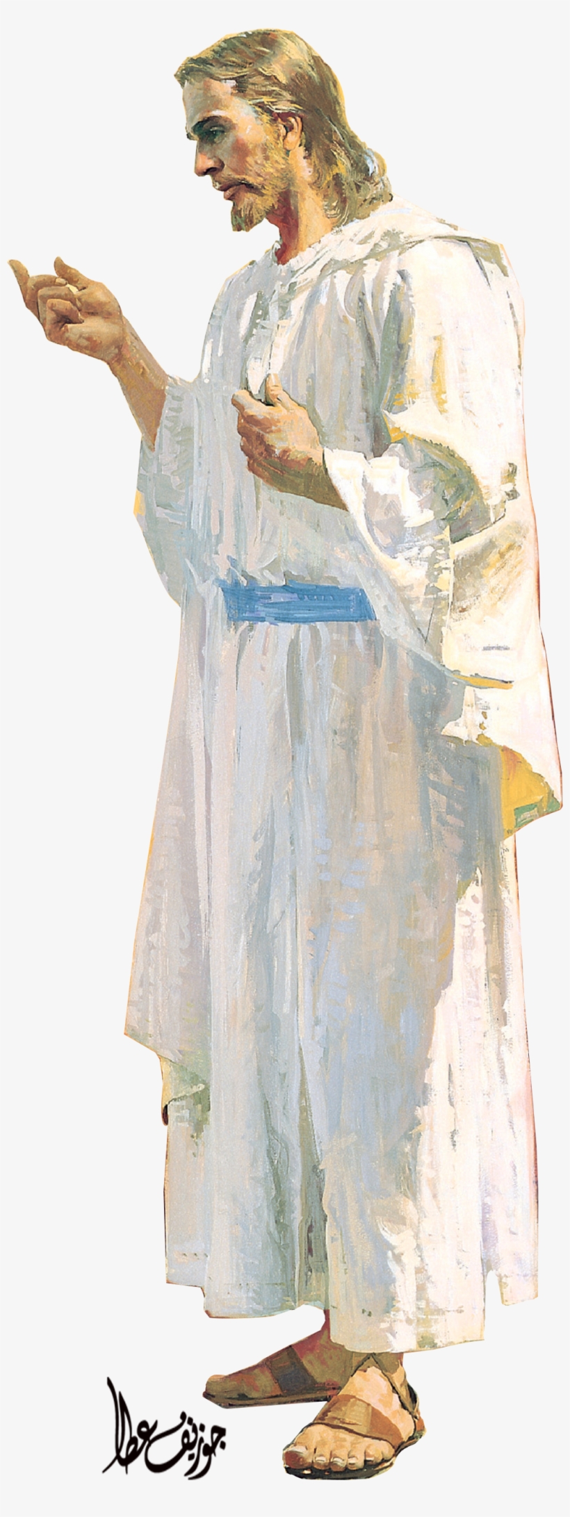 Jesus Christ Png Image Background - Jesus Crocs, transparent png