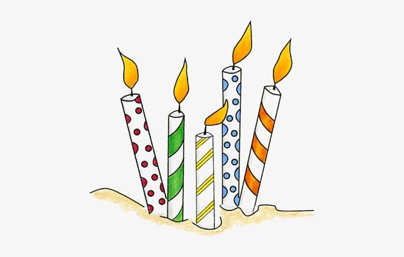 Candles Watercolor Illustration By Clairejohns - Watercolor Painting, transparent png