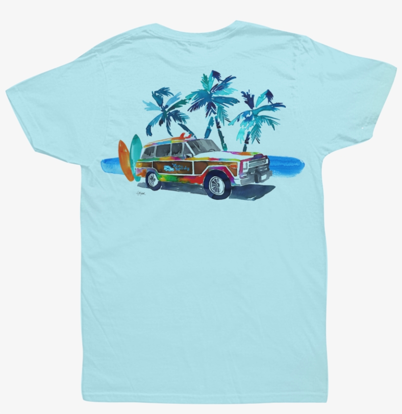 Watercolor Ii By Haley Mistler - Pickup Truck, transparent png