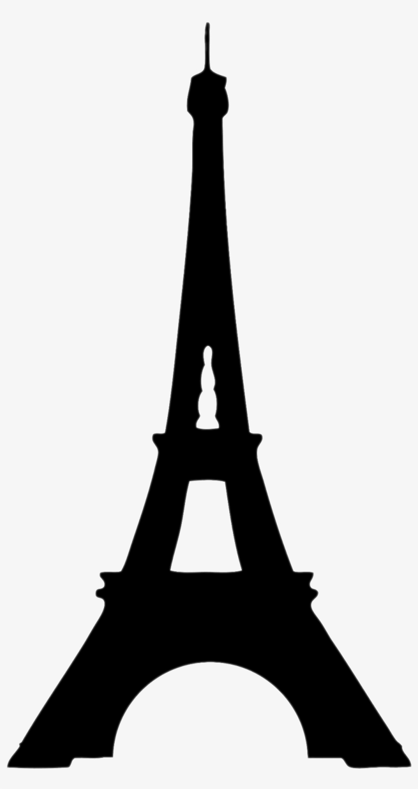 Download - Eiffel Tower Silhouette, transparent png