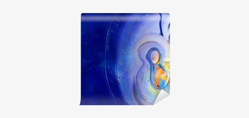Christmas Religious Nativity Scene, Holy Family Abstract - The Starry Night, transparent png