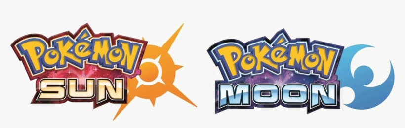 Pokemon Logo Transparent - Pokemon Sun And Moon Title, transparent png
