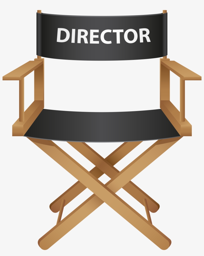 Directors Chair Png Clip Art - Free Director Chair, transparent png
