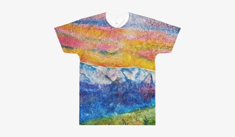 Paul Gilbertson Mountains Sunset Watercolor Painting - Watercolor Painting, transparent png