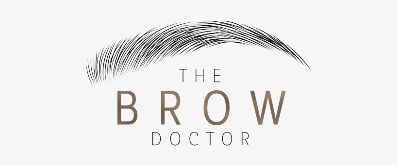 Freeuse Library Eyebrow Logos Home The Brow Doctors - Eyelash, transparent png