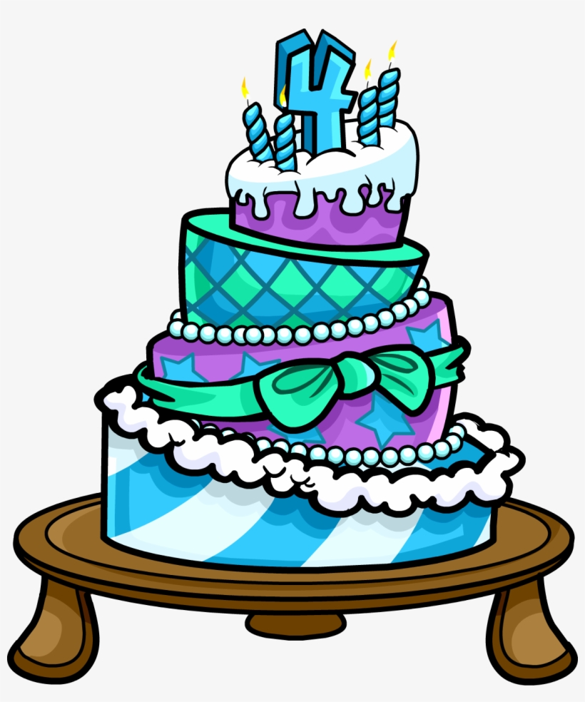 Happy Birthday Cake Png - Party Cake Png, transparent png