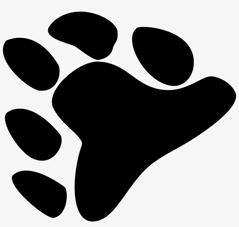 Bear Paw Vector - Paw Bears Gay Pride, transparent png