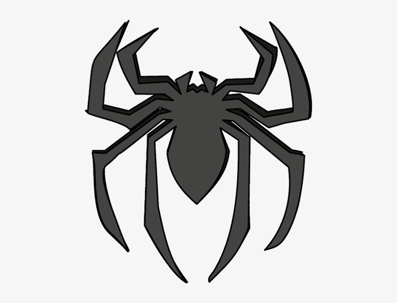 How To Draw Spiderman Logo - Spiderman Logo, transparent png
