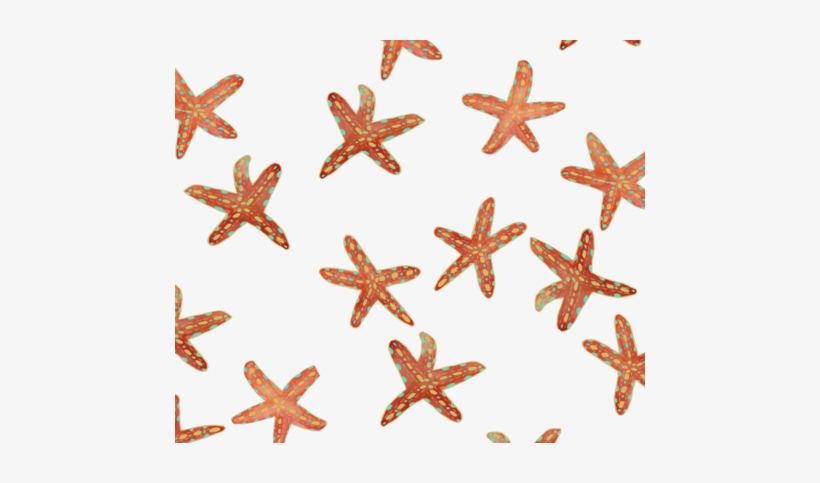 Aqua, Coral And Gold Starfish Hand Painted Watercolor - Watercolor Painting, transparent png