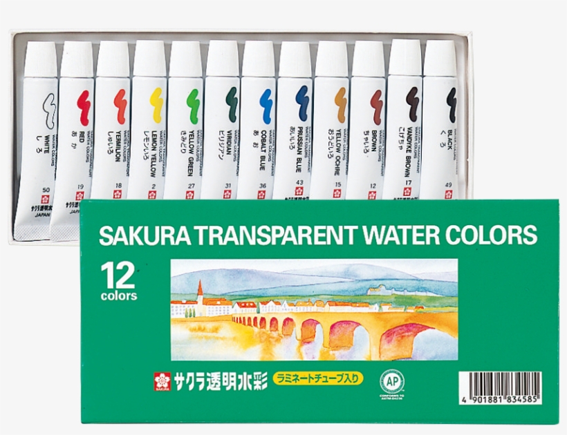 Transparent Water Colors - Sakura Transparent Watercolors, transparent png