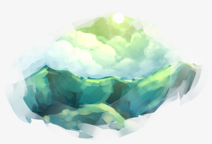 Claws In The Clouds - Watercolor Paint, transparent png