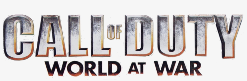 Gall Of Duty World At War Logo - Enciclopedia Libre Universal En Español, transparent png