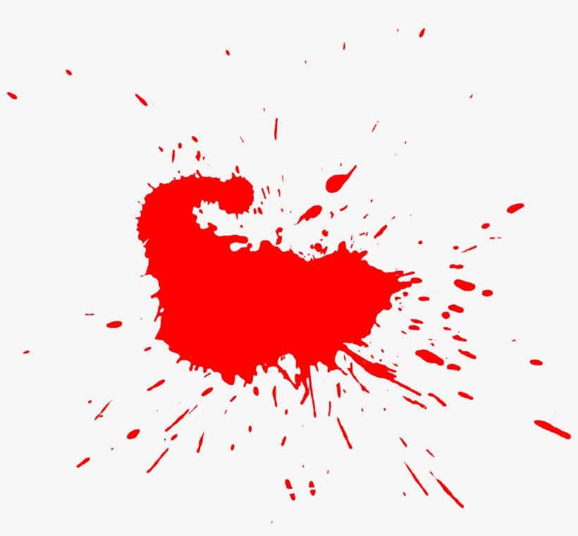 Clear Paint Splatter Heart - Red Color Splash Png - 3192x2804 PNG ...