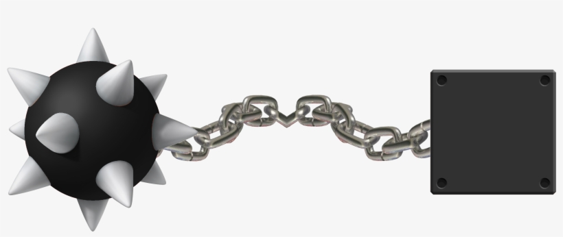 Ball N Chain - Super Mario Spike Ball, transparent png