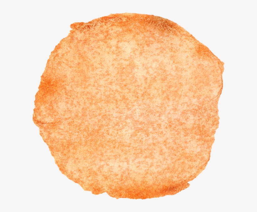 Free Download - Orange Watercolor Circle Png, transparent png