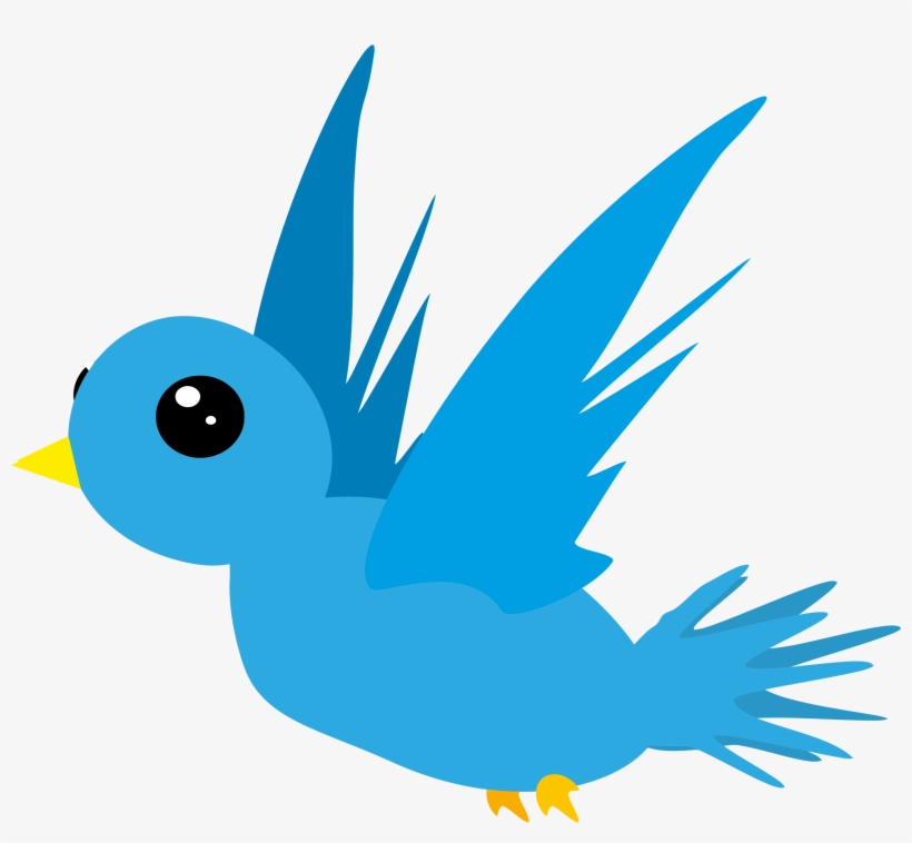 Clipart Blue Bird - Bird Clipart, transparent png