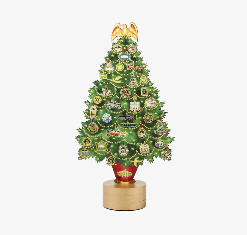 More Views - White House Christmas Tree, transparent png
