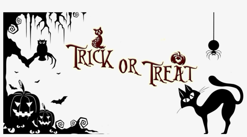 Carolers Silhouette At Getdrawings - Trick Or Treat Pdf, transparent png