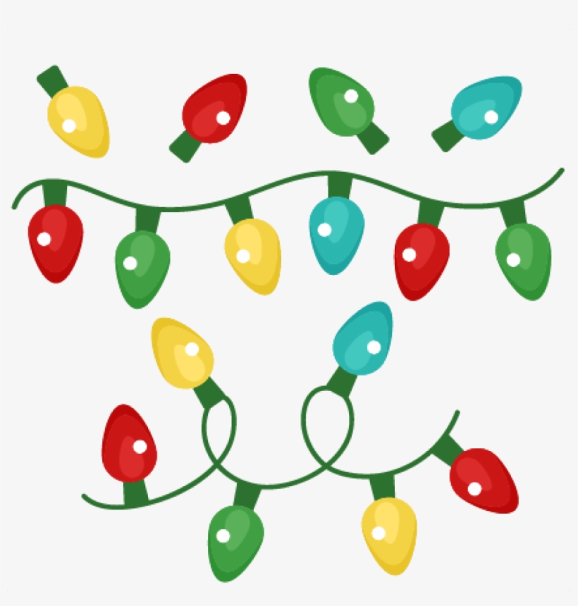 Christmas Lights Svg Free, transparent png
