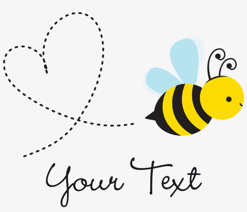 Png Pinterest Bees - Bee With Heart Clipart, transparent png