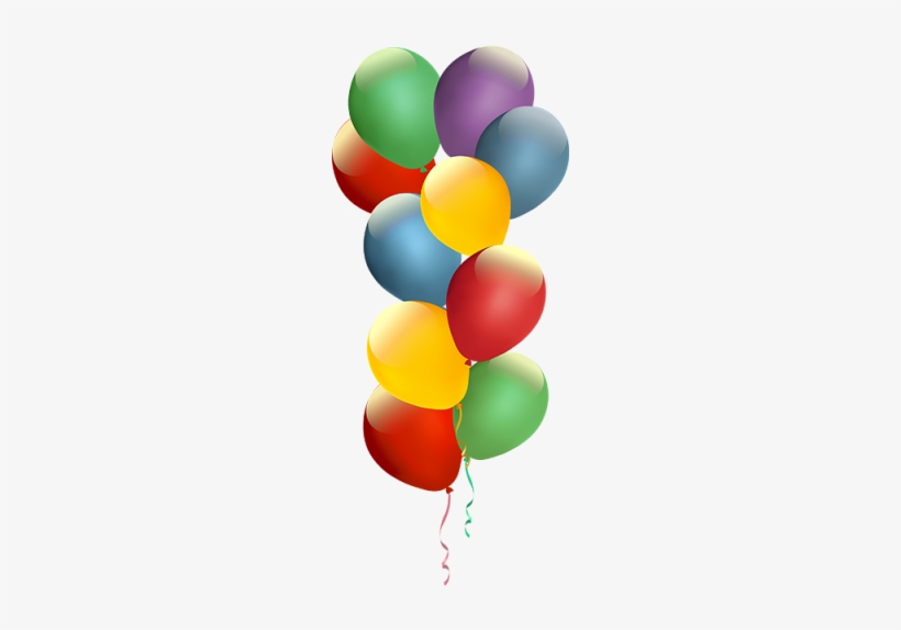 Colorful Birthday Balloon, Colorful, Birthday, Balloon - Balloon, transparent png