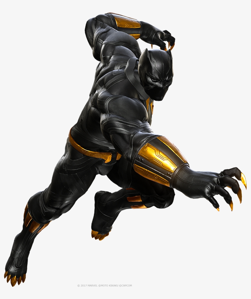 Blackpanther - Marvel Vs Capcom Black Panther, transparent png
